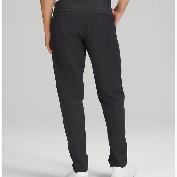 Lululemon Men's ABC Black Pants Size 34 X 30 Slim - Picture 8 of 14